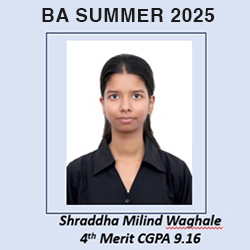 Shraddha Waghale - BA