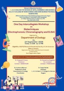 Intercollegiate Workshop - Biotechniques
24th Sep 2026
Registration Link